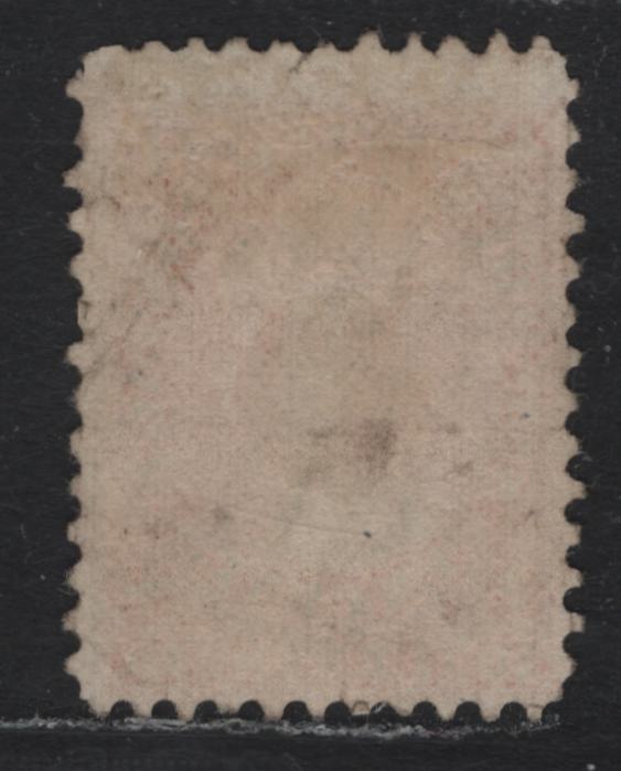 Lot 290 New Brunswick (C) #9 10c Vermillion, 1860 Cents Issue, A Very Good Used Single, Cents-T Paper, Perf 12x11.75, Oval Grid Cancel.