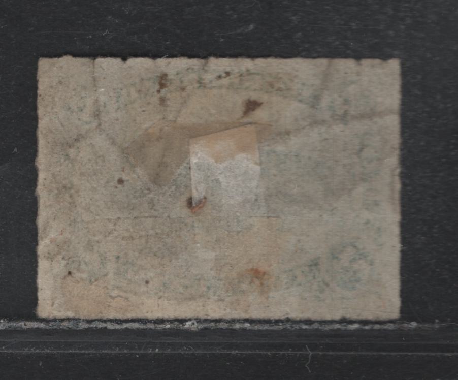 Lot 312 Newfoundland #38 2c Green, 1876-1879 3rd Cents Issue, A Fine Used Single, Cents-NN Paper, VF Centering, But Some Wrinkles On The Back, Which May Or May Not Come out With A Soak & Press