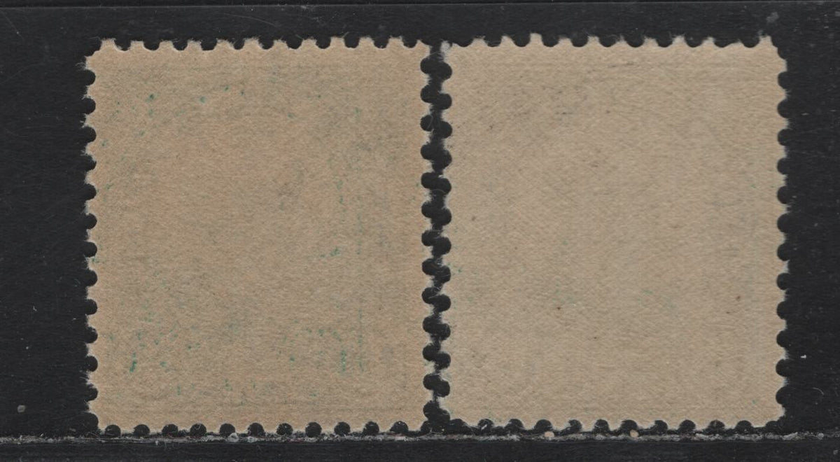 Lot 27 United States SC#622 13c Bluish Green - Pale Bluish Green , 1922-1926 4th Bureau Issue, 2 VFNH Singles