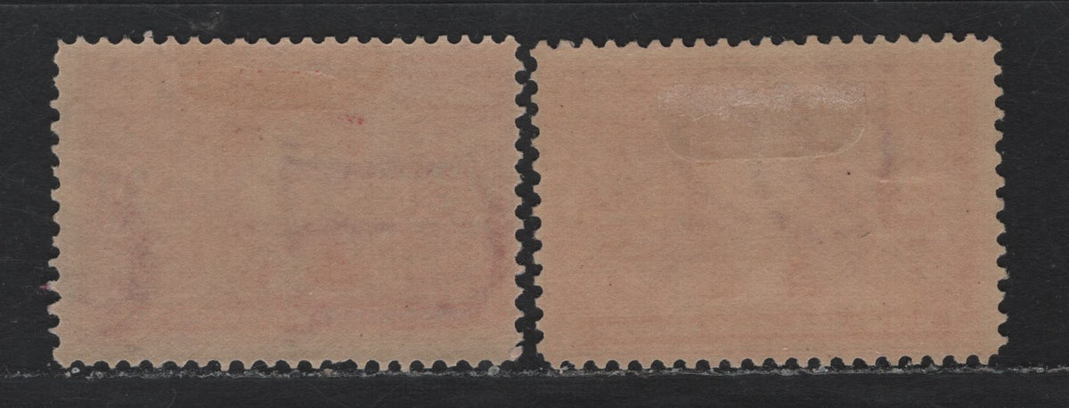 Lot 162 United States SC#324 2c Rose Carmine - Deep Rose Carmine , 1904 Louisiana Purchase Issue, 2 FOG Singles, Sideways Wmk