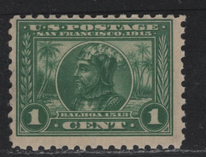 Lot 280 United States SC#401 1c Green , 1914-1915 Panama Pacific Issue, A FNH Single, Inverted & Reversed Wmk