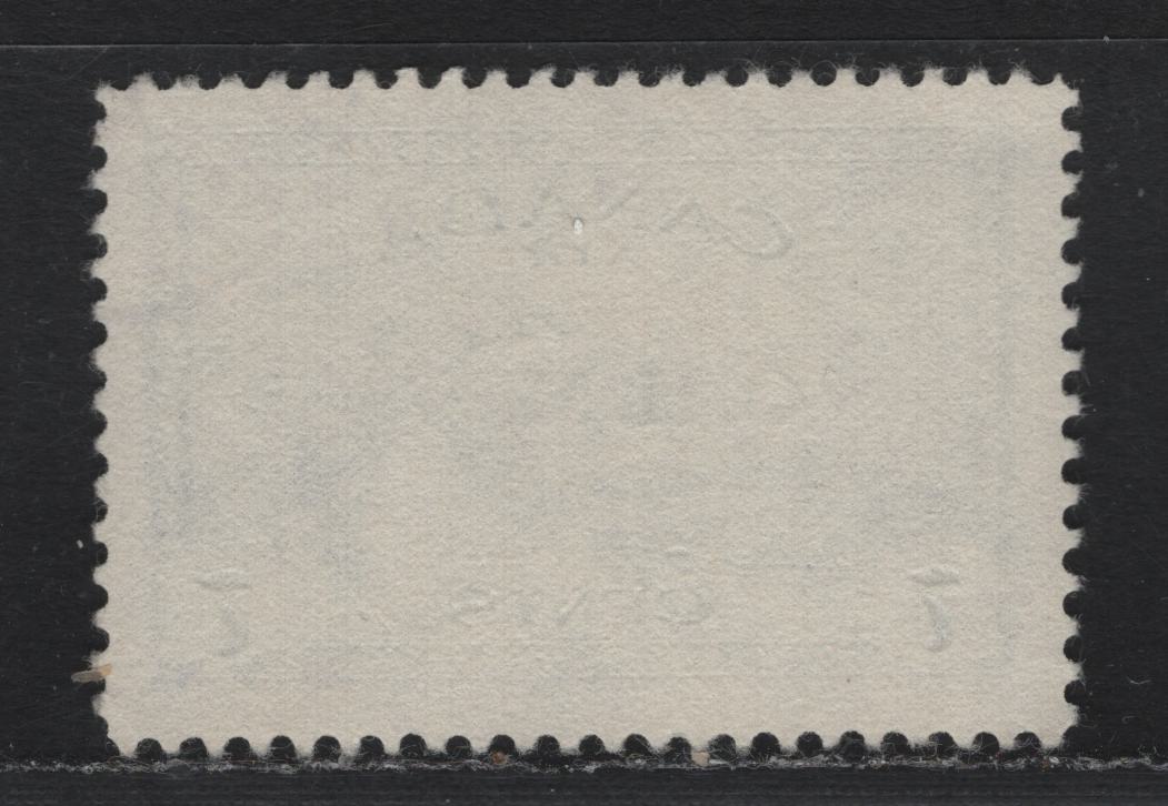Lot 301 Canada SC#CO1 7c Deep Blue , 1946 Airmail Issue, A Very Fine Used Single, OHMS Overprint, Smoother Vertical White Wove Paper, Light Corner CDS.