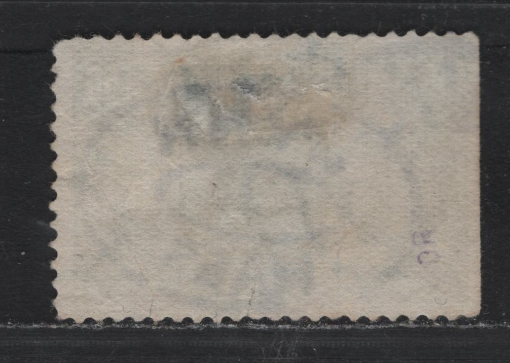 Lot 84 United States (C)SC#291 50c Sage Green , 1898 Trans-Mississippi Issue, A Very Good Used Single, Sideways Reversed Wmk, Oval Lynn, Mass Parcel Cancel, Small Tear At Base.