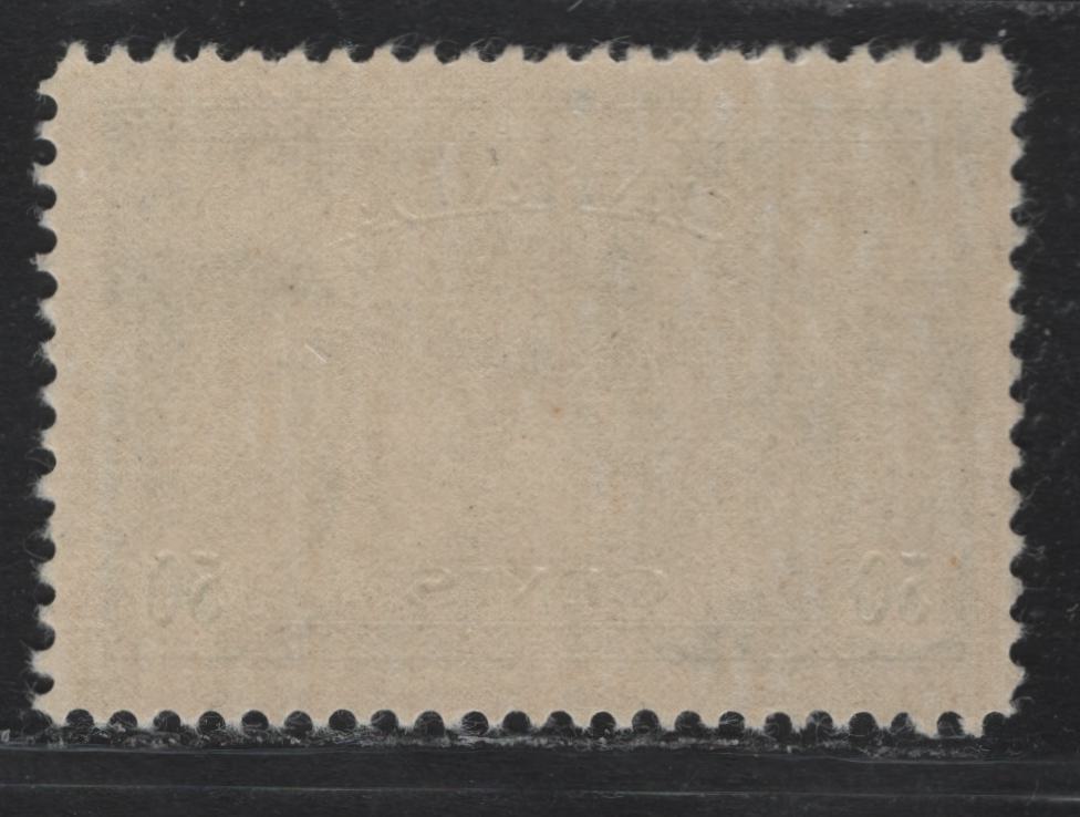 Lot 214 Canada #272 50c Light Blue Green , 1946 KGVI Peace Issue, A VFNH Single, CBN-VVVVV Paper, Perf 12x11.8