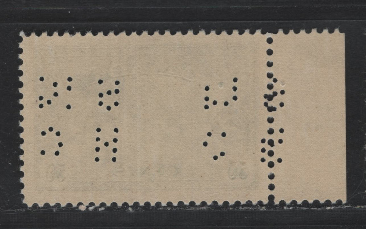 Lot 222 Canada (C)#O10-272 50c Dull Bluish Green , 1946 KGVI Peace Issue, A VFNH Single, CBN-SSSSS Paper, Perf 11.9, Pos.3.