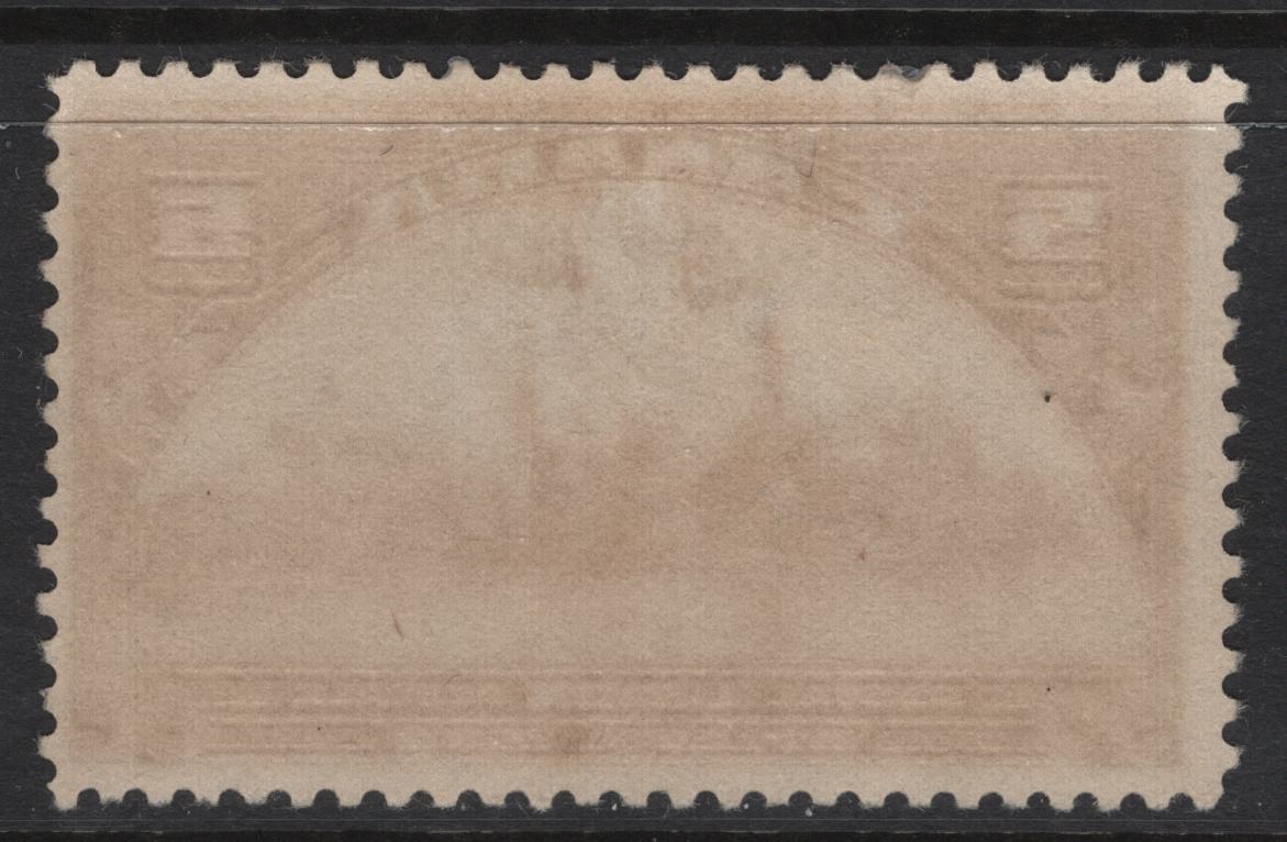 Lot 288 Canada (C)  #202var 5c Brown Parliament Buildings, 1933 UPU Meeting Issue, A Fine Unused Single, An Interesting Color Changeling, Ink Color Has Been Changed From Blue To Brown, Interesting Novelty.