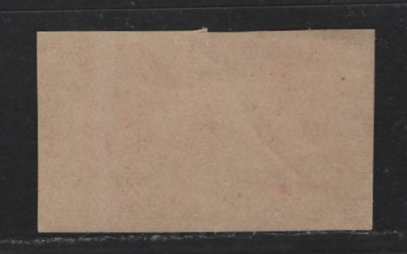 Lot 317 Canada #90A 2c Rose Carmine King Edward VII, 1903-1911 King Edward VII Issue, A VFNH Imperf Pair Small Vertical Scissor Cut In Margin Between Stamps