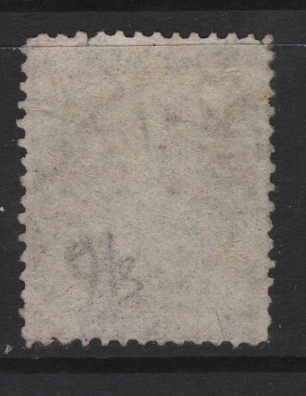 Lot 335B New Zealand (C) SG#122 6d Red Brown Queen Victoria, 1864-1871 Chalon Heads Issue, A Very Fine Used Single, Perf 12.5, Large Star Wmk, VF Centering For This Issue.
