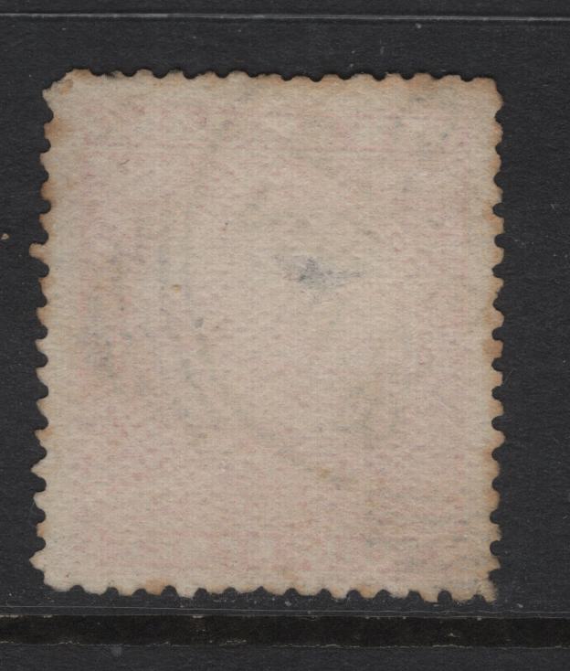 Lot 354 New Zealand (C) SG#252b 4d Dull Rose White Terrace, 1898 Pictorial Issue, A Fine Used Single, Perf 12-16, Unwatermarked, Well Centered, Slight Toning & Shallow Hinge Thin On Back.