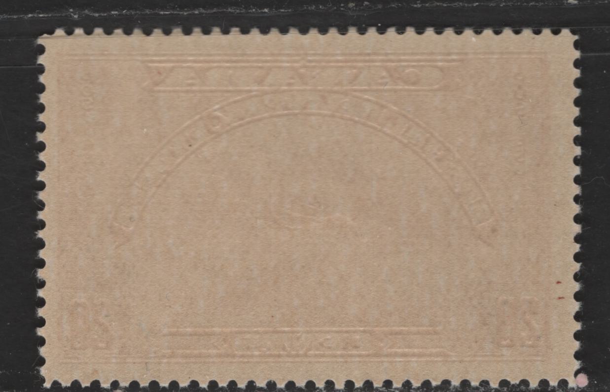 Lot 368 Canada #E6 20c Carmine Mercury, 1935-1937 Dated Die Issue, A Fine NH Single On Vertical Wove Paper With Streaky Cream Gum, Horizontal Line From Foot Of "P" Of "Postage"