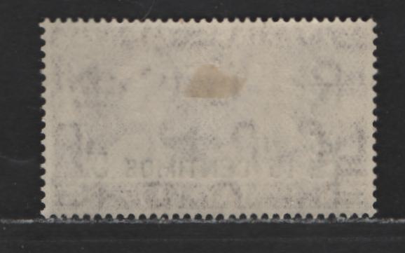 Lot 589 Morocco Agencies - Spanish Currency #82var 15c Purple Brown King George VI & Queen Elizabeth, 1937 Coronation Issue, A VFOG Single Showing Plate Damage Below Last "E" Of Revenue & Dot On "G" Of Agencies