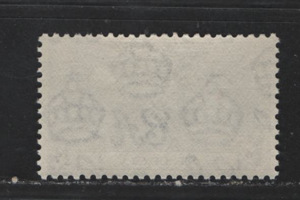 Lot 596 St. Lucia #107var 1d Violet King George VI & Queen Elizabeth, 1937 Coronation Issue, A VFNH Single Showing Small Spur From Bottom Frameline Underneath Right "1", Possibly Constant