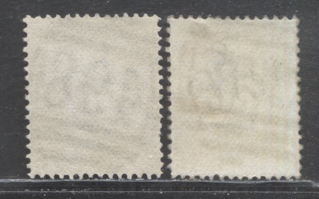 Great Britain SC#79 (SG#166) 1d Brown Shades 1880-1881 Postage Issue , Imperial Crown Wmk, 2 Fine/Very Fine Used Examples, Click on Listing to See ALL Pictures, Estimated Value $22