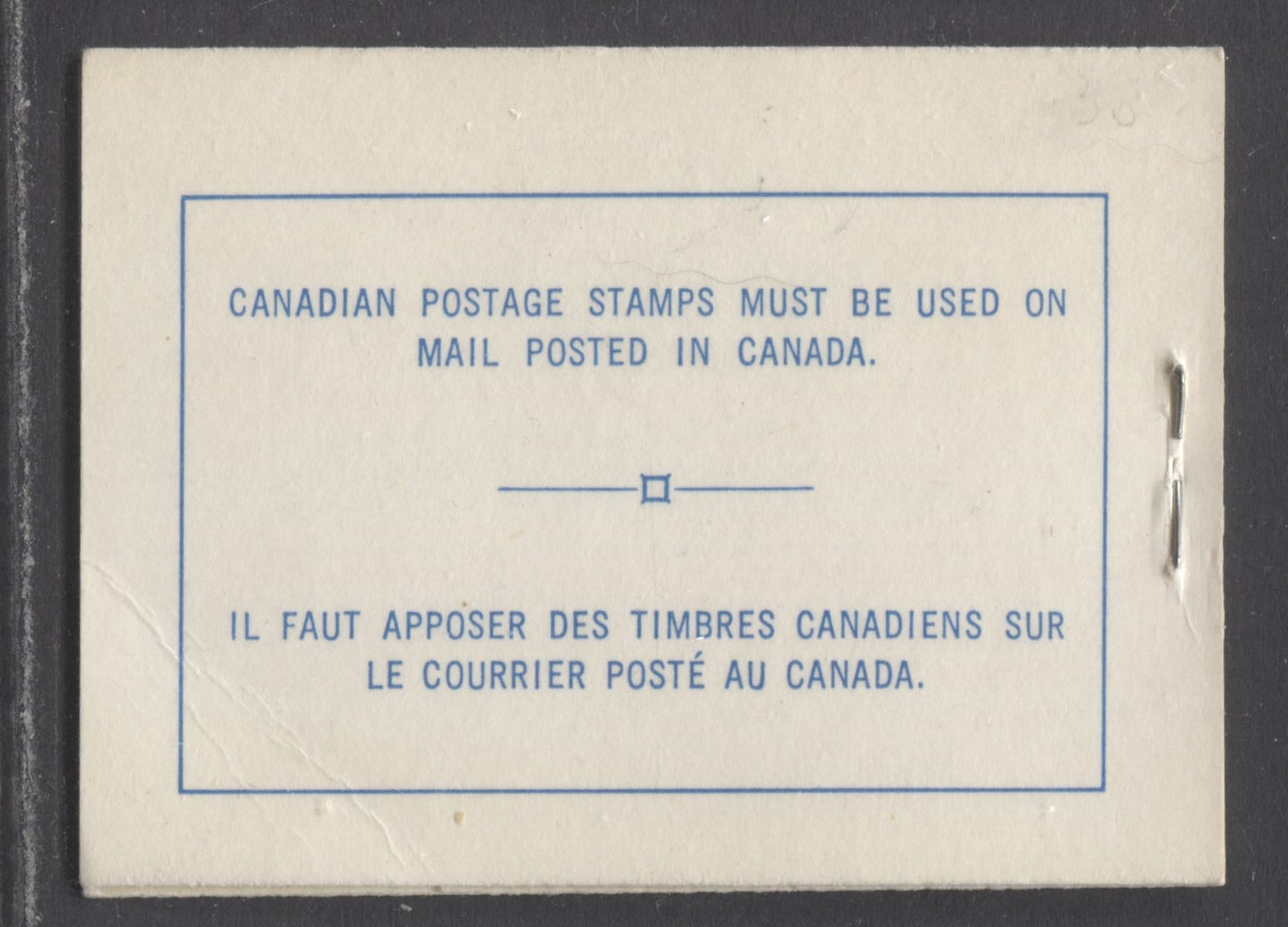 Canada #BK52e 1962-1967 Cameo Issue, a VFNH Booklet Containing A 5c Pane of 5 + Label, Centennial Cover, DF Pane, HB Interleaving, 12.5mm Staple