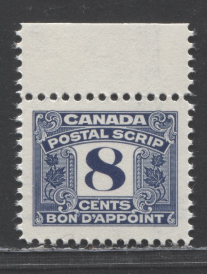 Lot 33 Canada #FPS45 8c Blue , 1967 Third Issue Postal Scrip, A VFNH Single