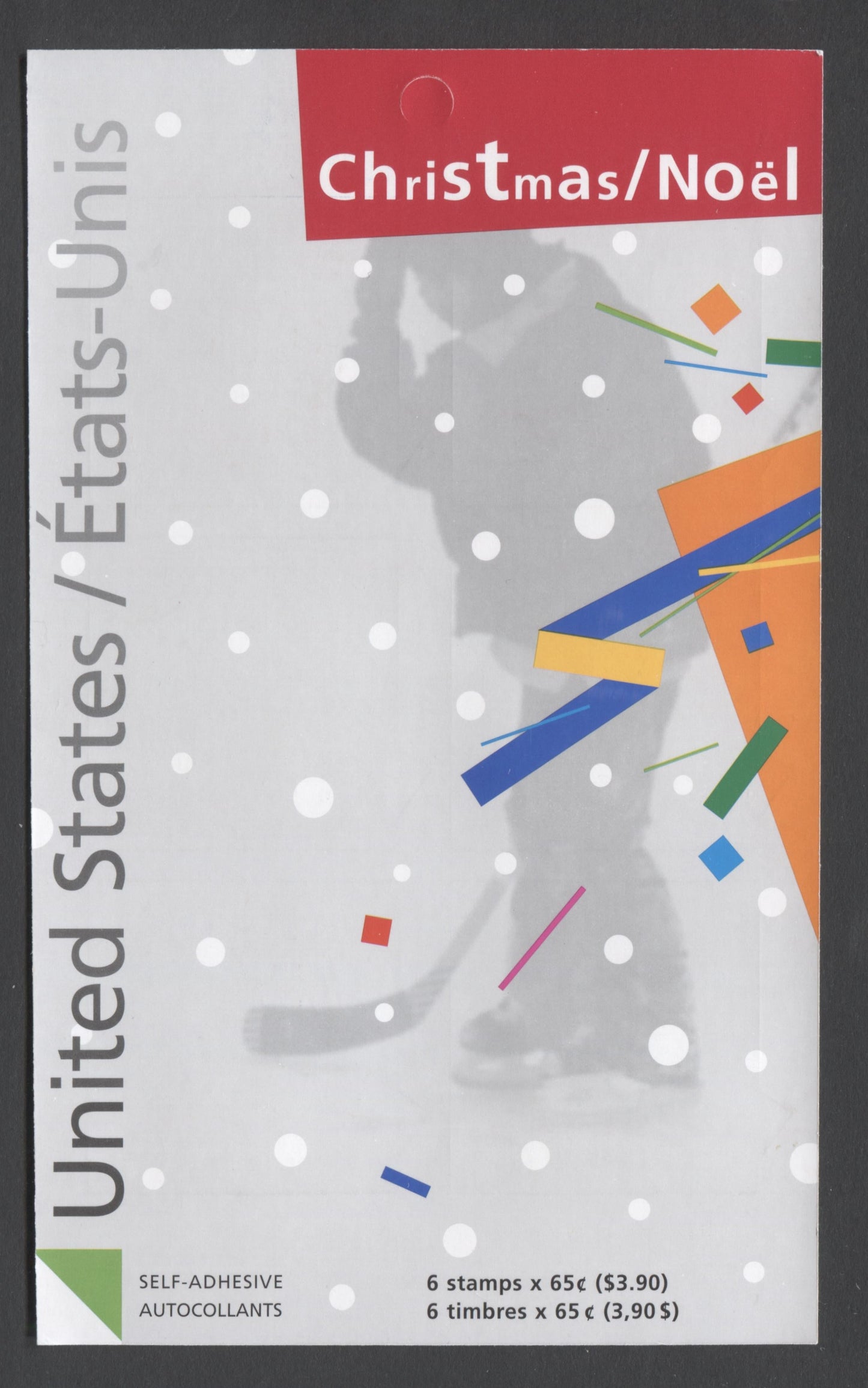Canada #BK278 2003 Christmas Issue, Complete $3.90 Booklet, Tullis Russell Coatings Paper, Dead Paper, 4 mm GT-4 Tagging
