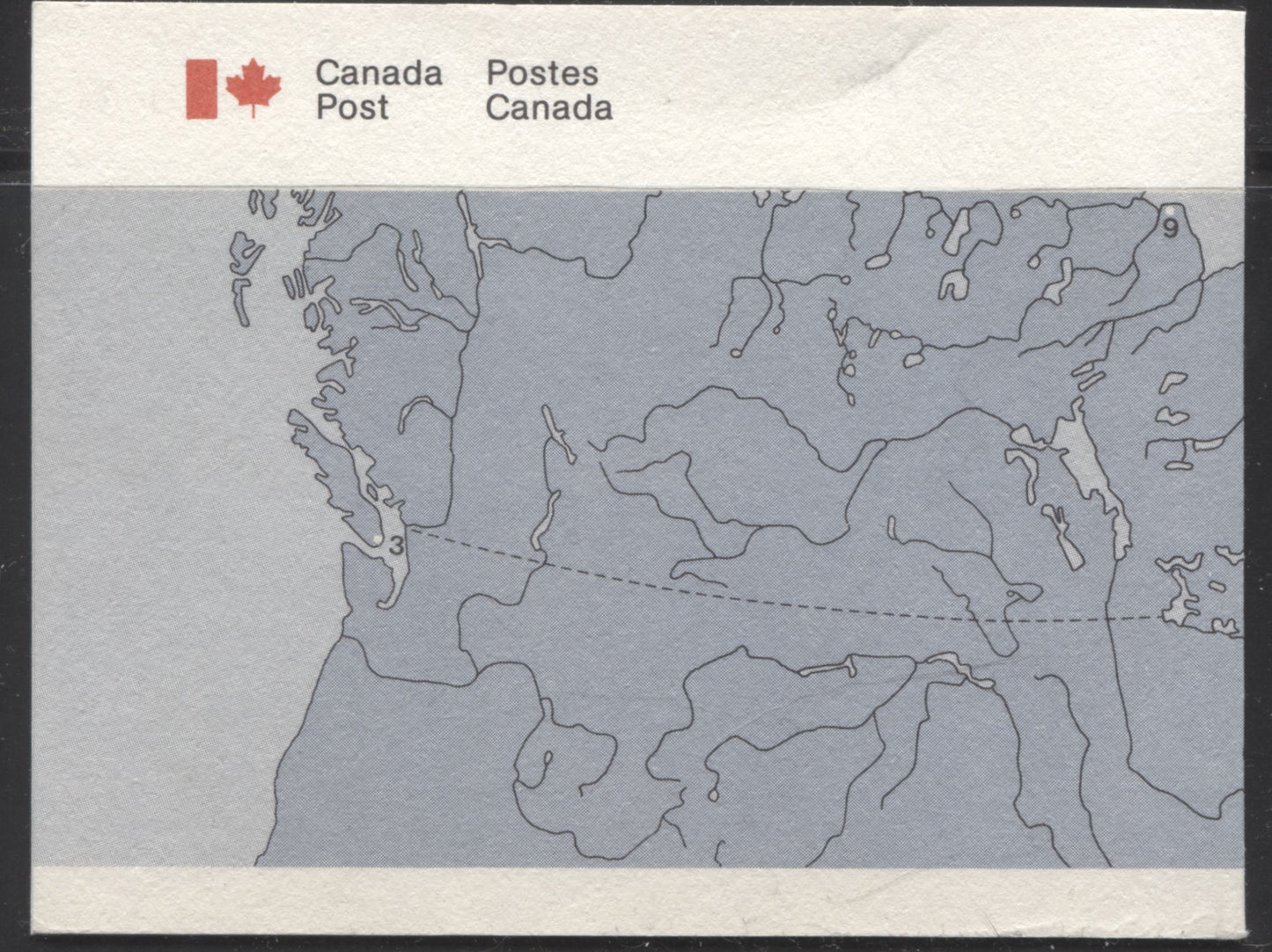 Canada #BK86 1983 Canadian Forts Issue, Complete $3.20 Booklet, Coated Abitibi Paper, Low Fluorescent Paper, 4 mm GT-2 Tagging Brixton Chrome 